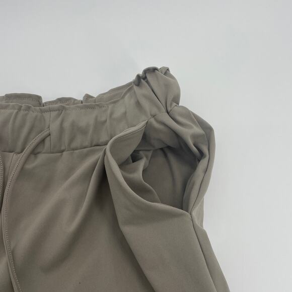 JOIE Jersey Pants Women's Size M Straight Leg Stretch Pull On Crossover Pockets - Picture 2 of 8